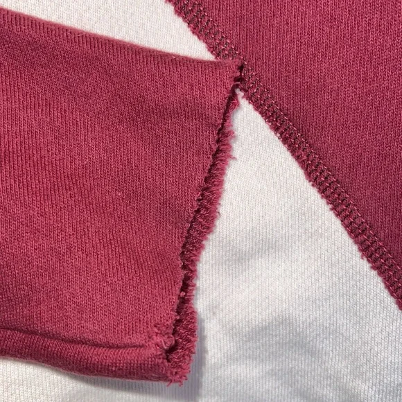 Free People Mantauk Colorblock Cropped Sweatshirt - Picture 7 of 9